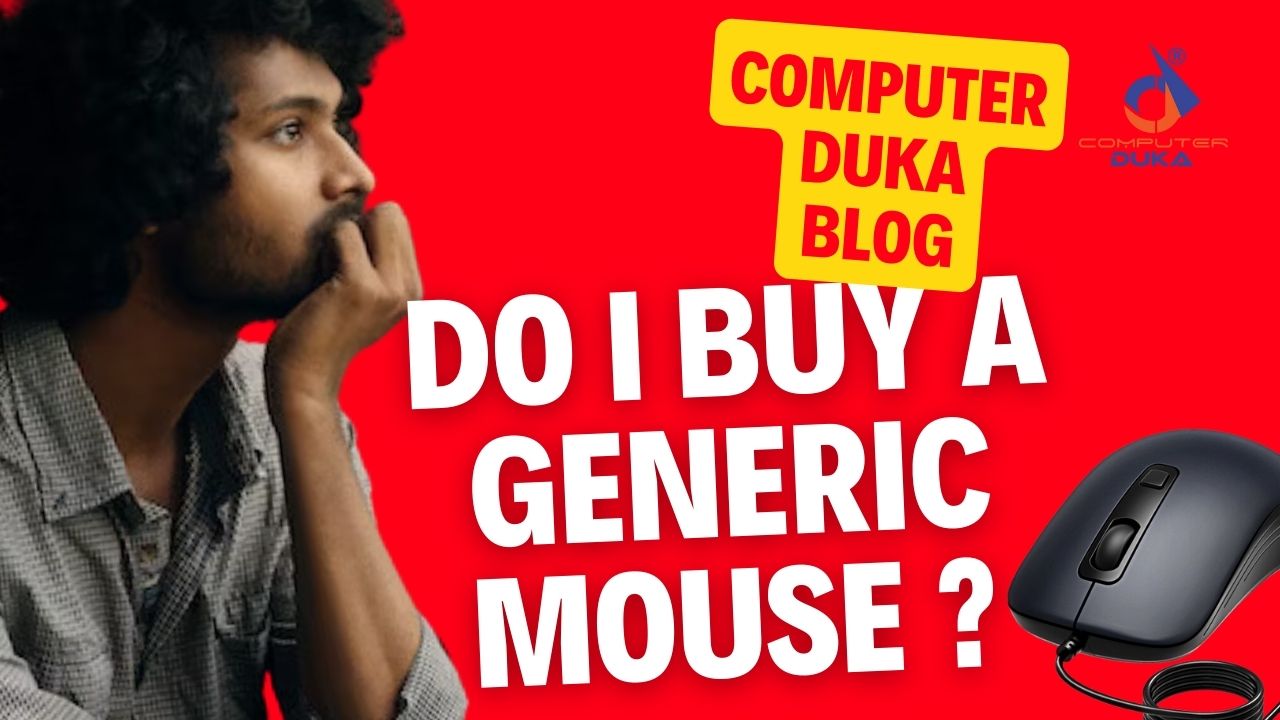 Should you buy a generic mouse?