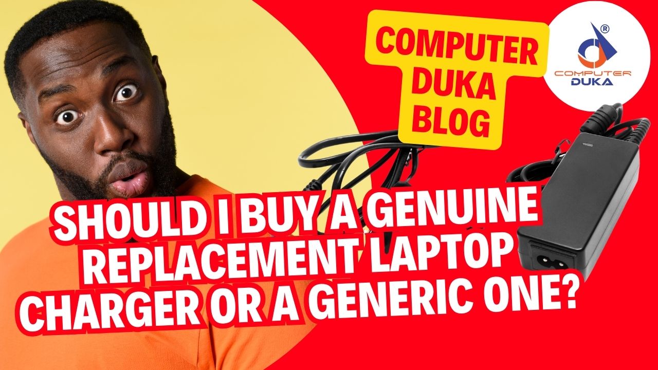 Should I buy a genuine replacement laptop charger or a generic one?